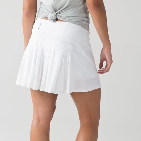 Lululemon Circuit Breaker Skirt (Tall) White - Picture 8 of 8